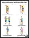 Thumbnail image of: Shoulder Dislocation Exercises, Page 1: Illustration